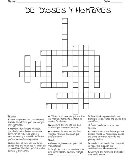 Crossword Clue</strong>. . Hombres abode crossword